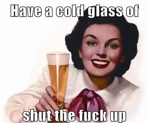 Have a tall glass