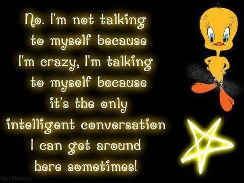 talking to mysellf talking to mysellf