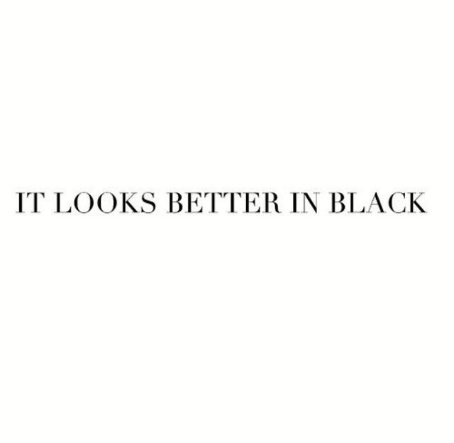 Better in Black Better in Black