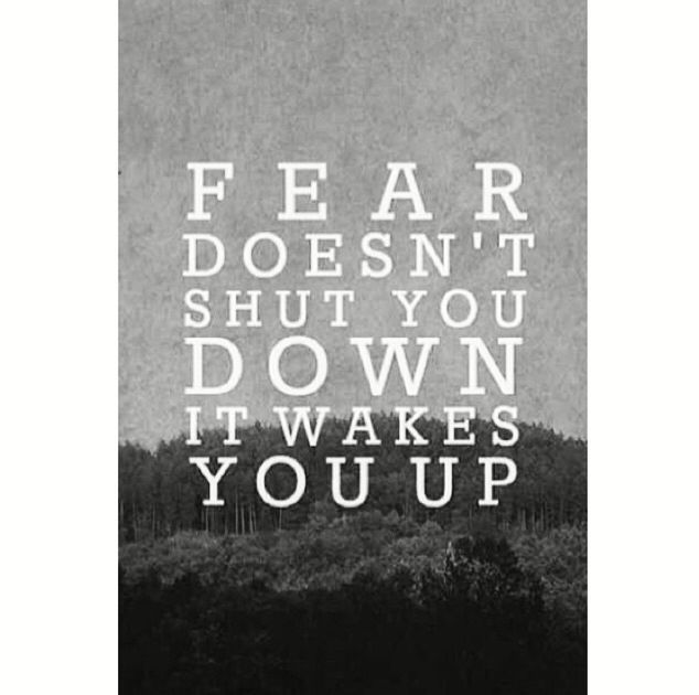 Fear Doesnt Shut You Down