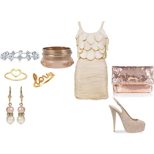Soft Pink Outfit with a Touch of Glam Soft Pink Outfit with a Touch of Glam