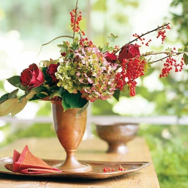 Fall Bouquet for Thanksgiving Centerpiece