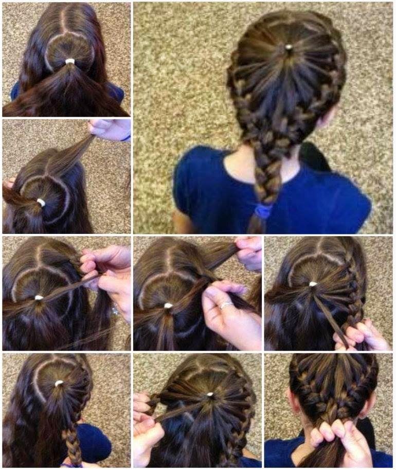 How To Tutorial For A Starburst Braid