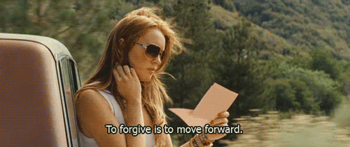 To forgive is to move forward
