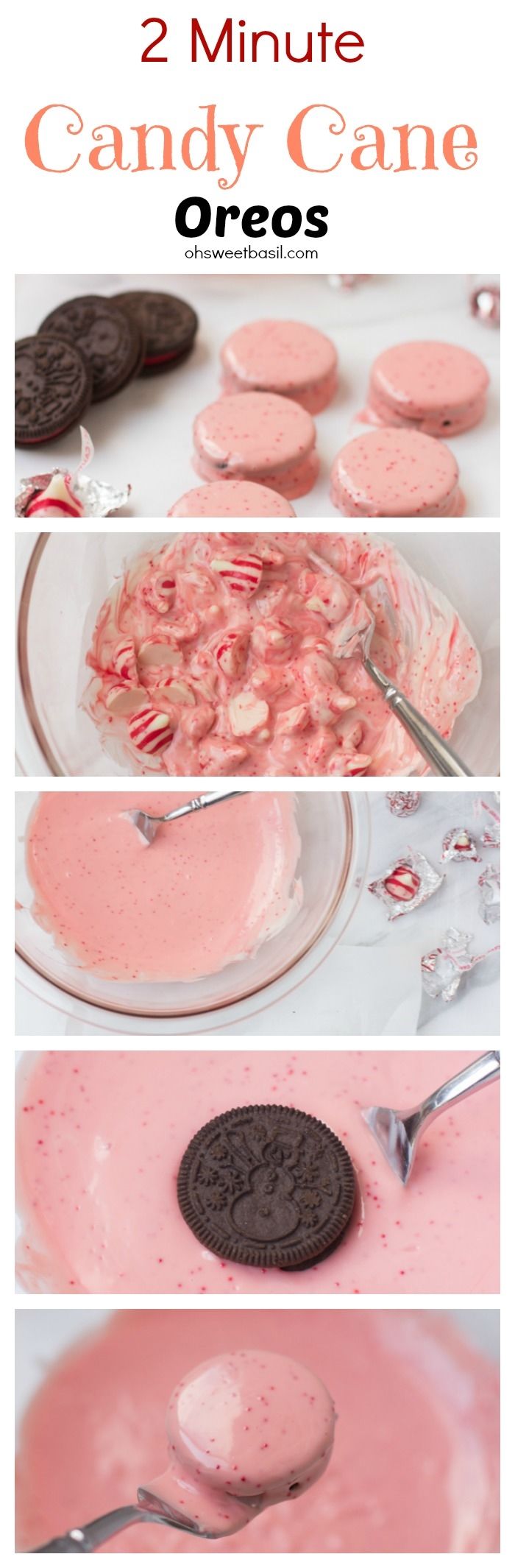 Minute Candy Cane Oreos Minute Candy Cane Oreos