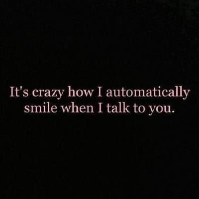 when I talk to you