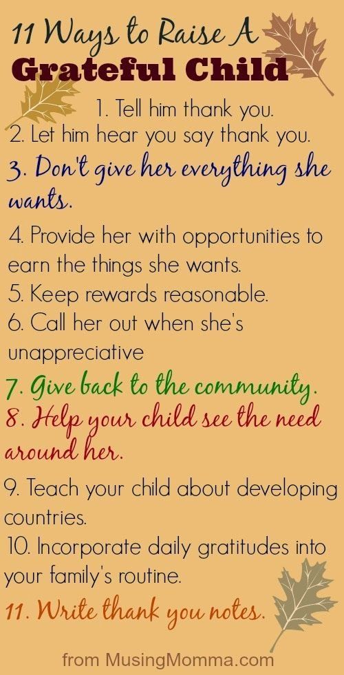 11 ways to raise a gratefful kid 11 ways to raise a gratefful kid