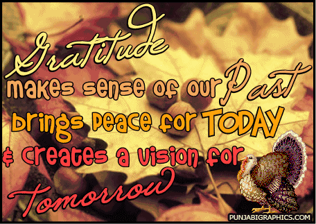 Gratitude... Gratitude...