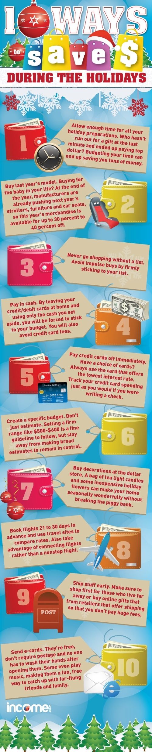 10 Ways To Save During The Holidays