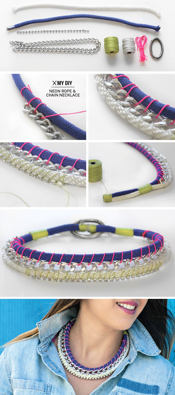 DIY Rope Necklace