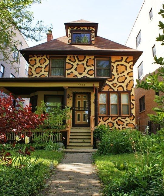 Leopard Print House