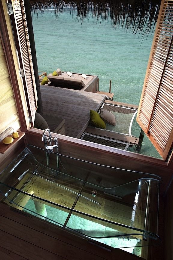 Home on top of water