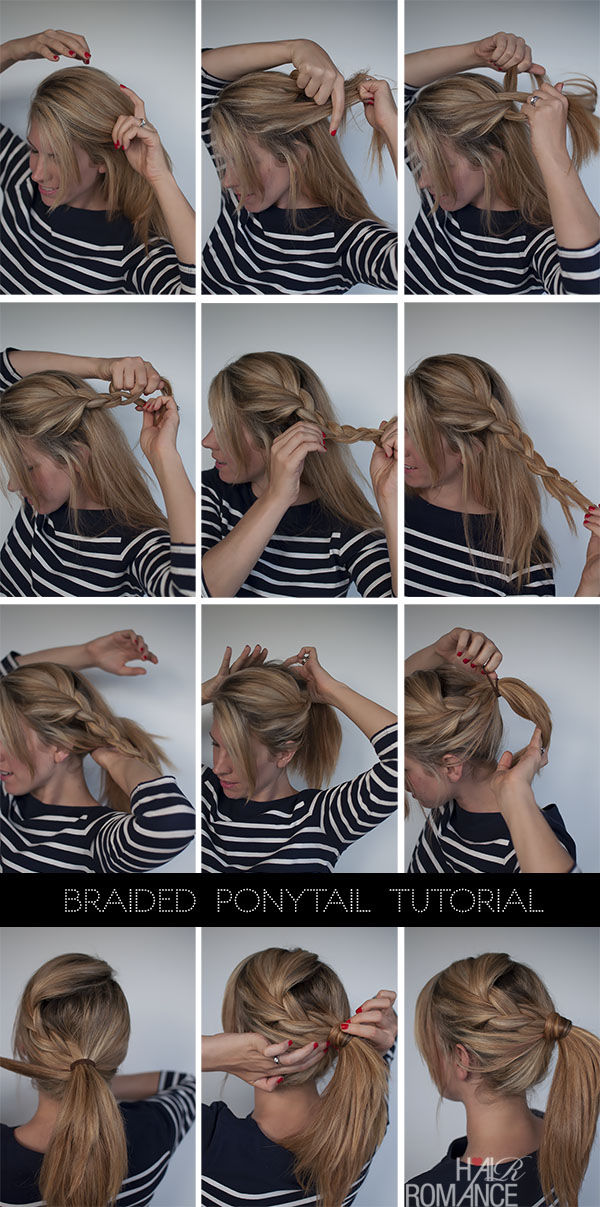 DIY Braided Ponytail DIY Braided Ponytail