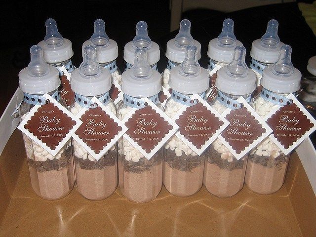 Baby Bottle Hot Chocolate