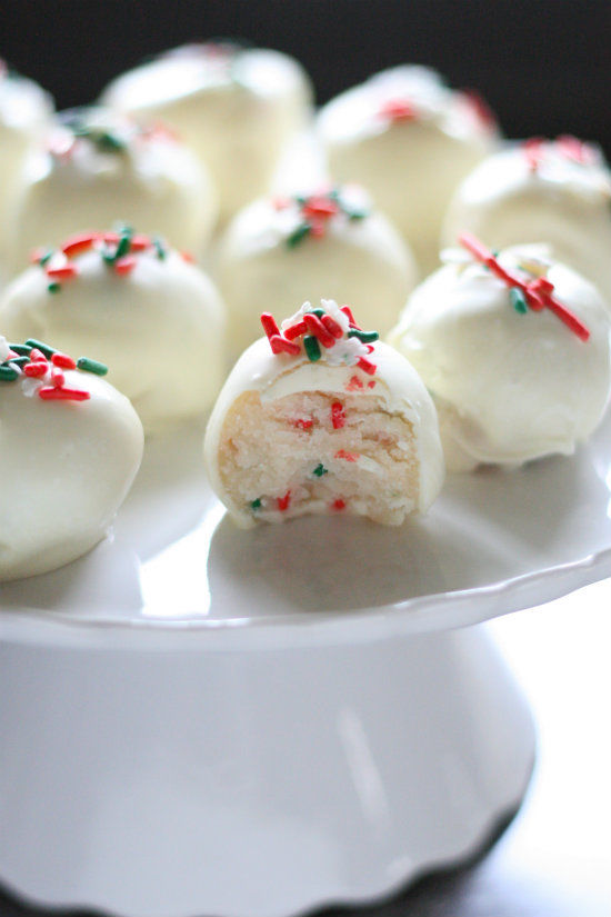 Christmas COOKIES with a frosted coatings