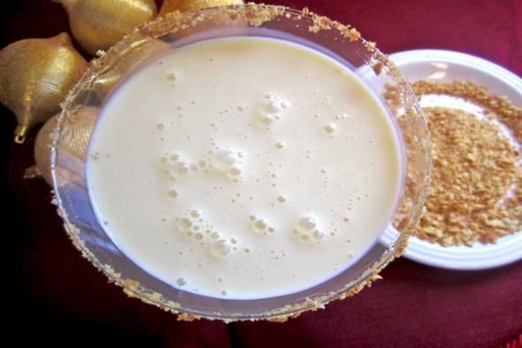 Eggnog Martini with Flavor