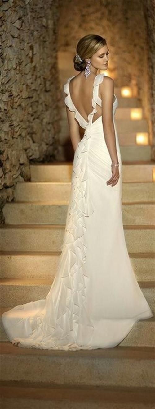 Gorgeous Wedding Dress with Ruffles Gorgeous Wedding Dress with Ruffles