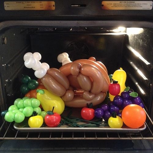 Balloon Turkey & Fixings Balloon Turkey & Fixings