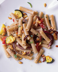 Recipe for Wheat Rigatoni and roast veggies