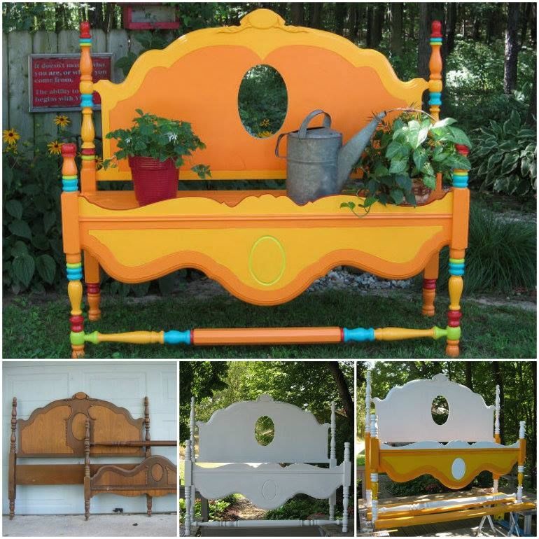 How to make a garden bench How to make a garden bench