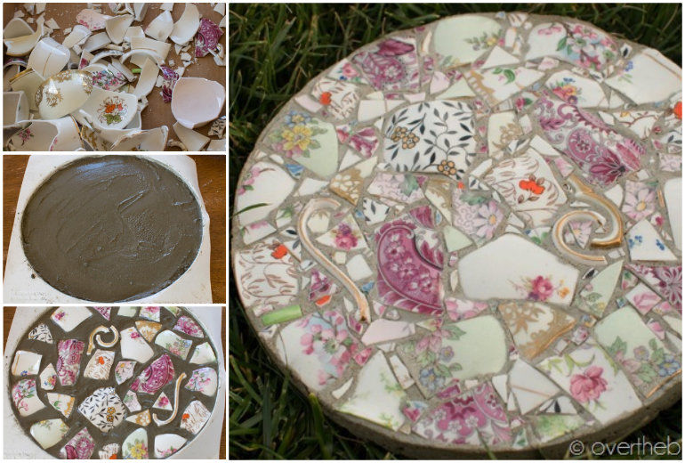 How to make china garden stones How to make china garden stones