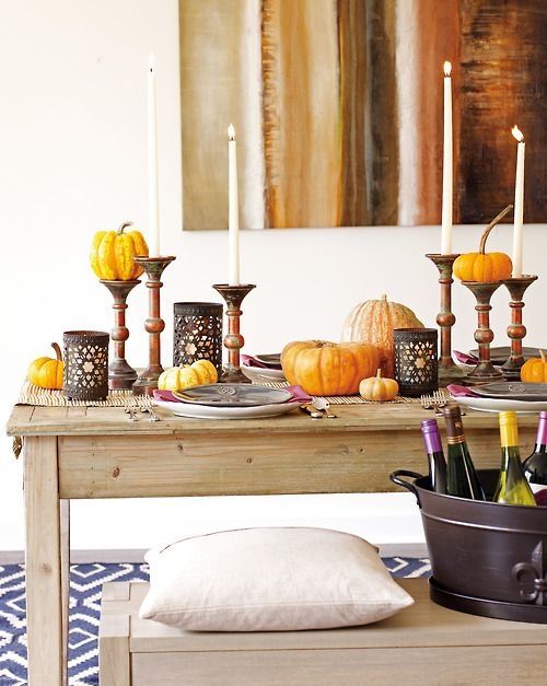 Beautiful Thanksgiving Table