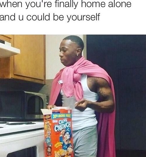 Home alone