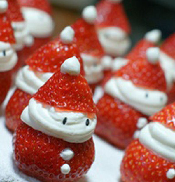 Strawberry Santas
