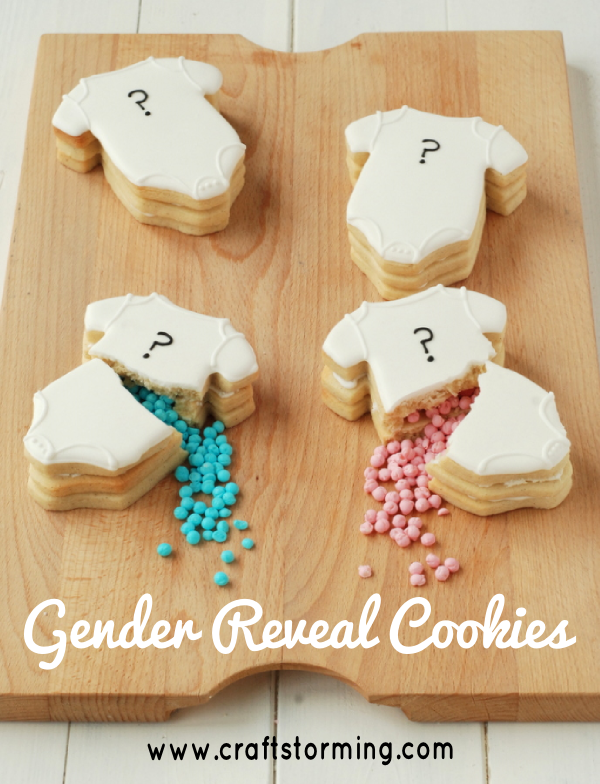 Gender reveal cookies Gender reveal cookies