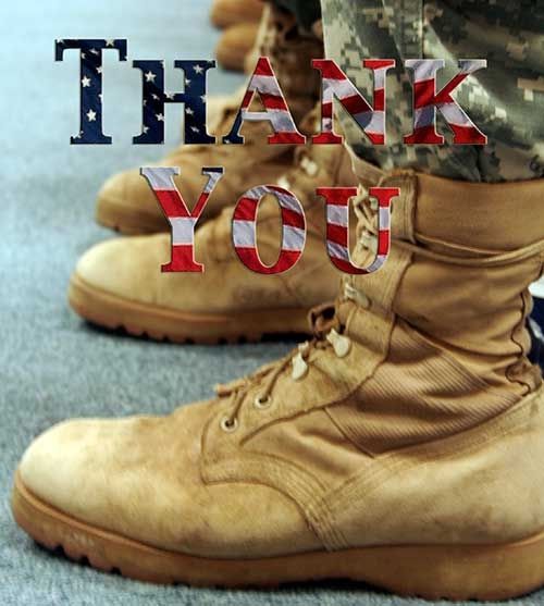Thank you veterans Thank you veterans