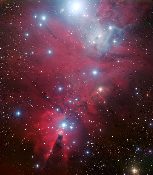 Christmas Tree star cluster and the Cone Nebula aka NGC 2264 
