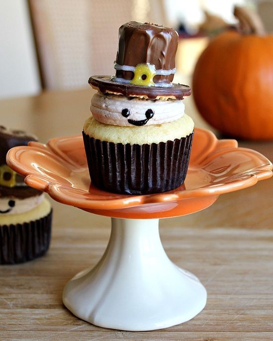 Pilgrim Cupcakes Pilgrim Cupcakes