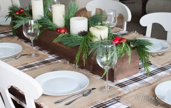Christmas Table Centerpiece Christmas Table Centerpiece
