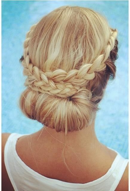 Low Rolled Updo