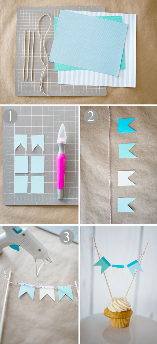 DIY Cupcake Flags