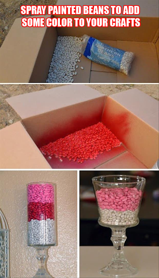 Spray Paint Beans For Crafts Spray Paint Beans For Crafts