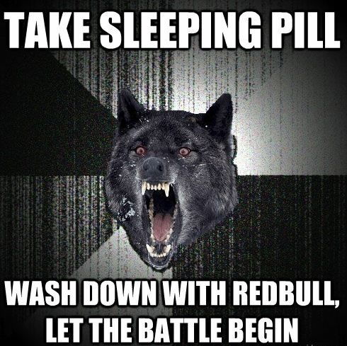 Take sleeping pills Take sleeping pills