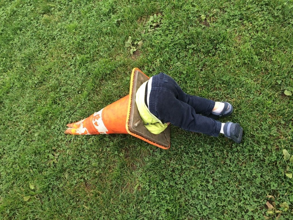 Coneing around