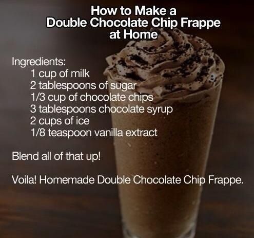 Chocolate Chip Frappe