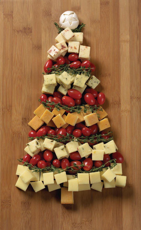 Festive Cabot Cheddar Christmas tree Festive Cabot Cheddar Christmas tree