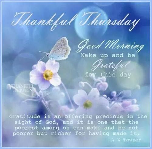 Thankful Thursday