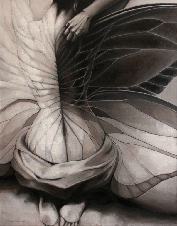 She grew wings