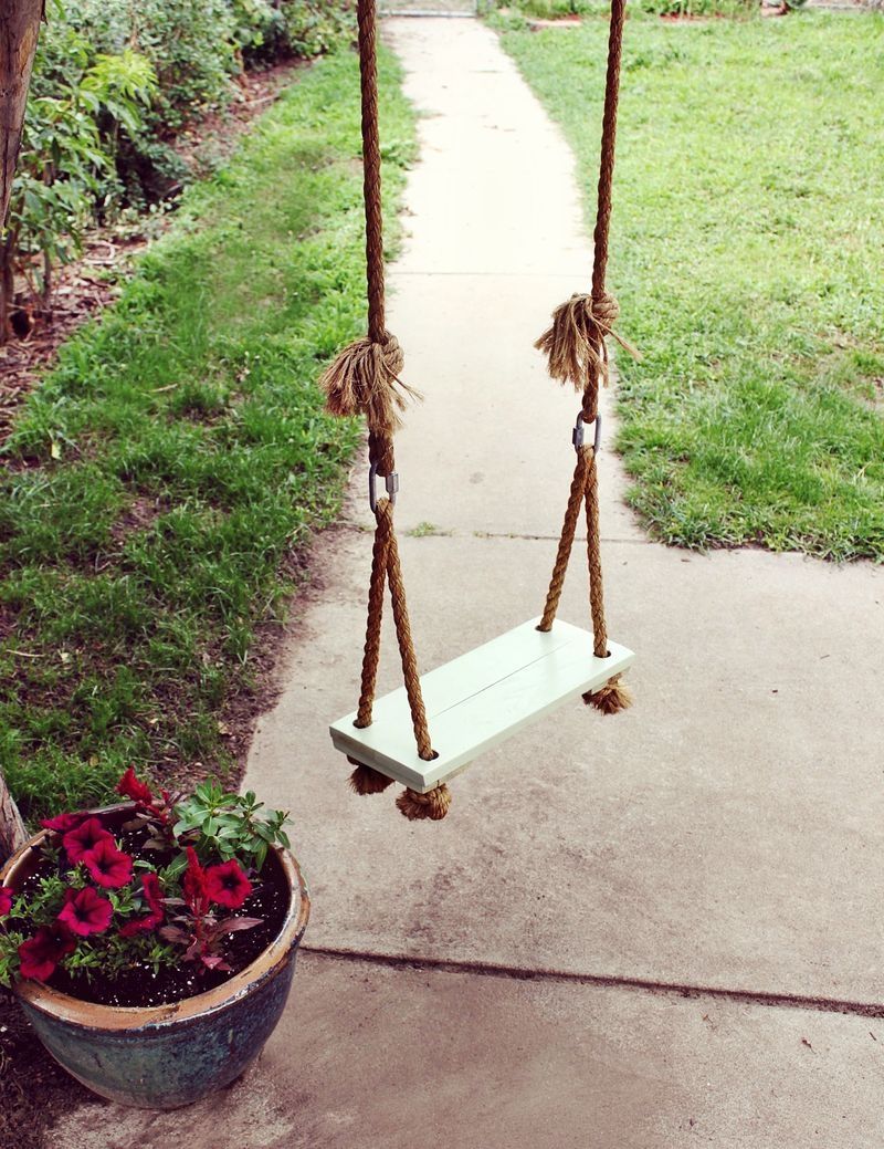 How to make a garden swing