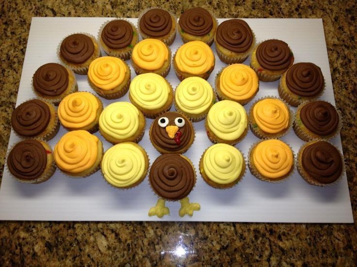 Turkey Cupcake Tray