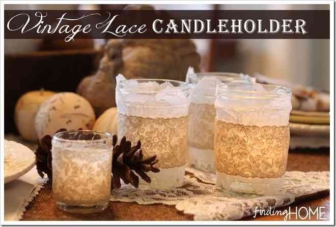 DIY vintage candles DIY vintage candles
