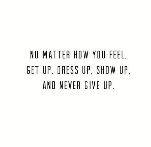 No Matter How You Feel