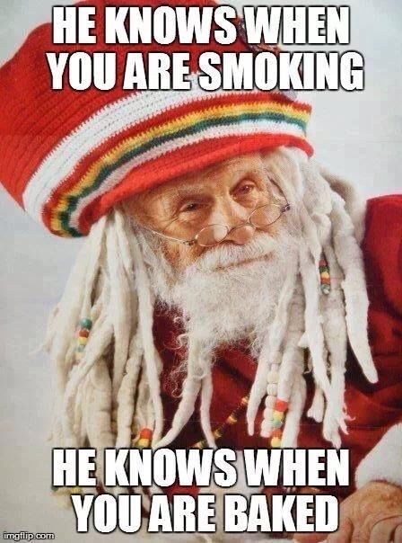 Santa goes Dred Santa goes Dred