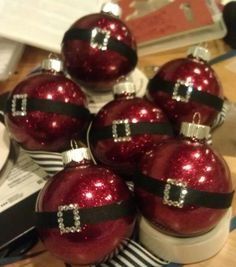 Christmas Santa Balls Christmas Santa Balls