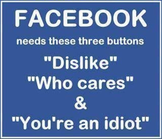 Facebook needs these three buttons Facebook needs these three buttons