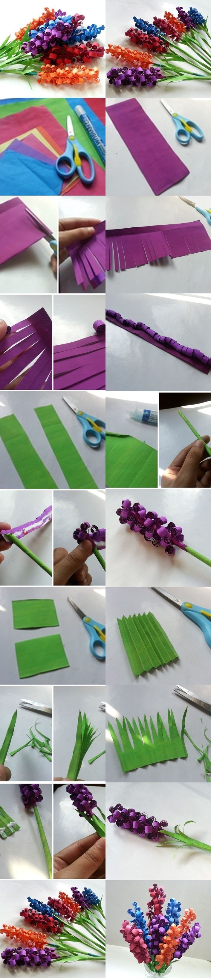 How To Make Swirly Flowers